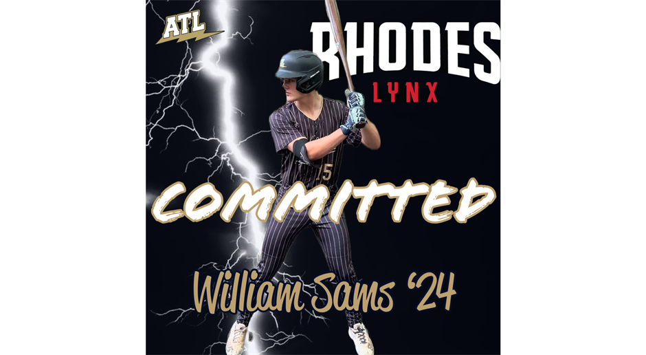 William Sams '24 Commits to Rhodes College